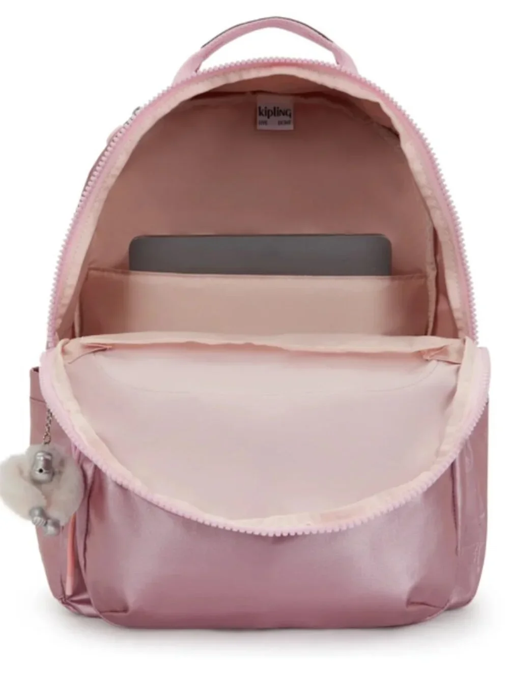 Kipling Backpack.Seoul Large Metallic 15